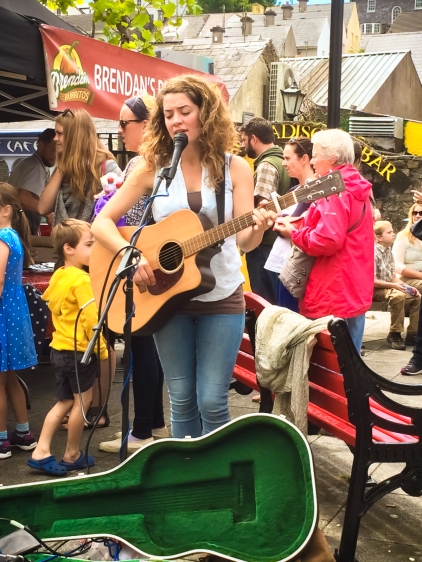 Kinsale Farmers Market brought a lively and fun environment with food and music and crafts
